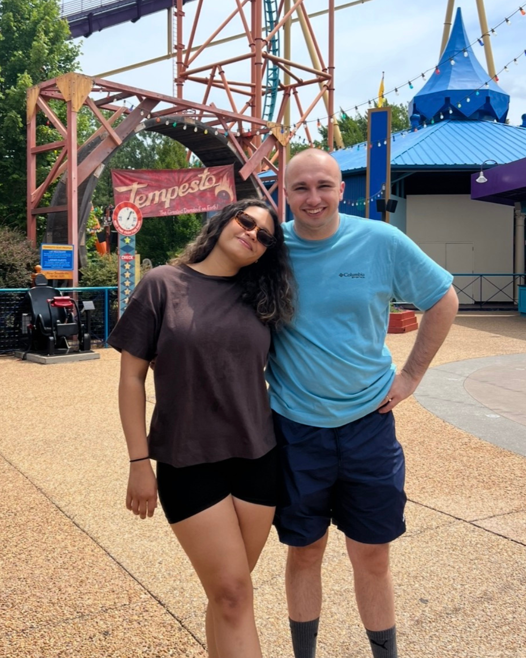 James and Laura enjoying a day together
